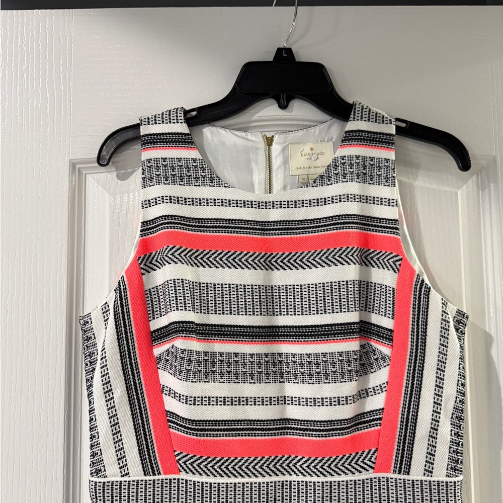 Kate Spade Flights of Fancy Ribbon Jacquard Dress Size 10 - Picture 3 of 8